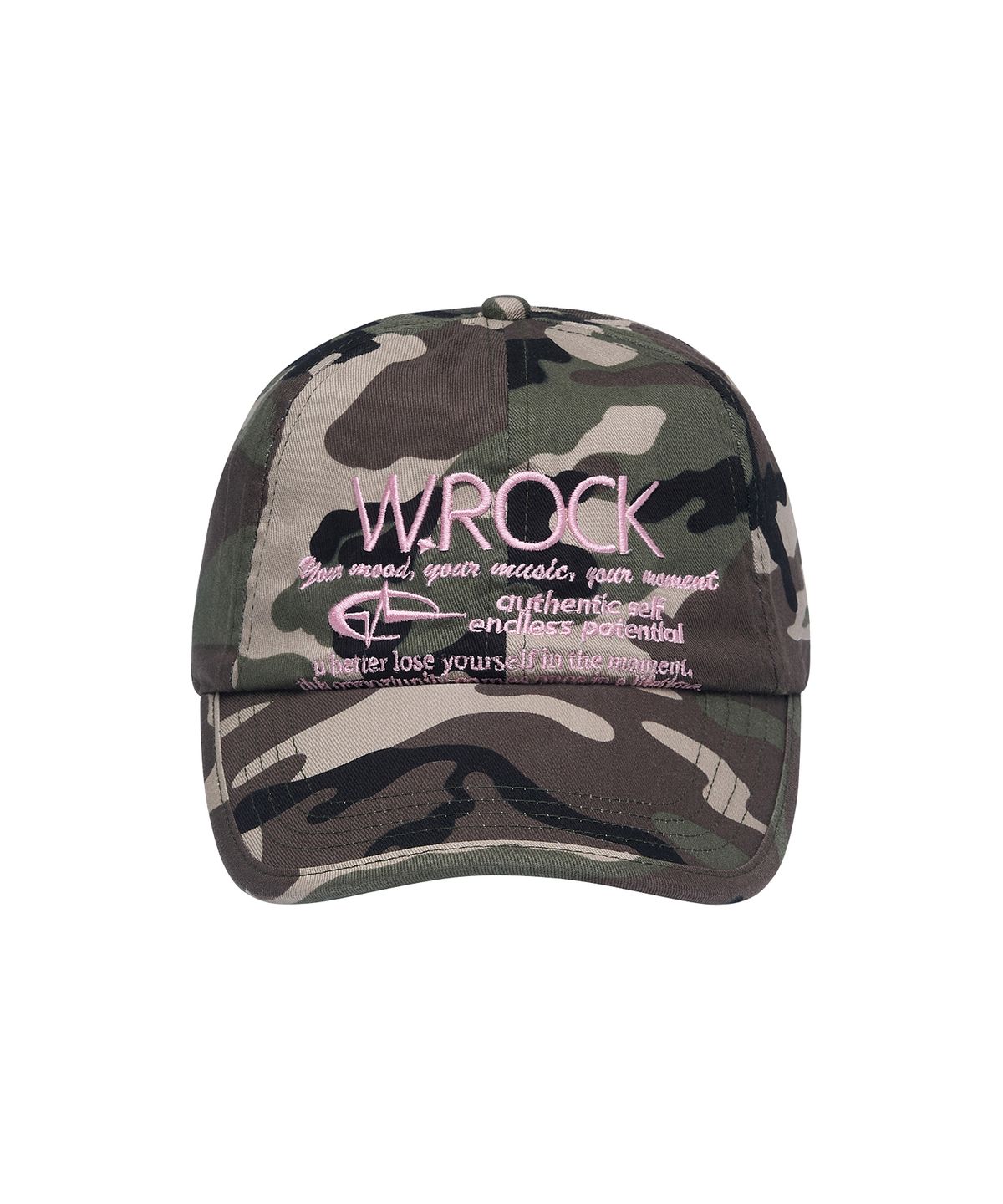 와일드락(WILDROCK) W.ROCK Color Combination Ball cap_CAMO