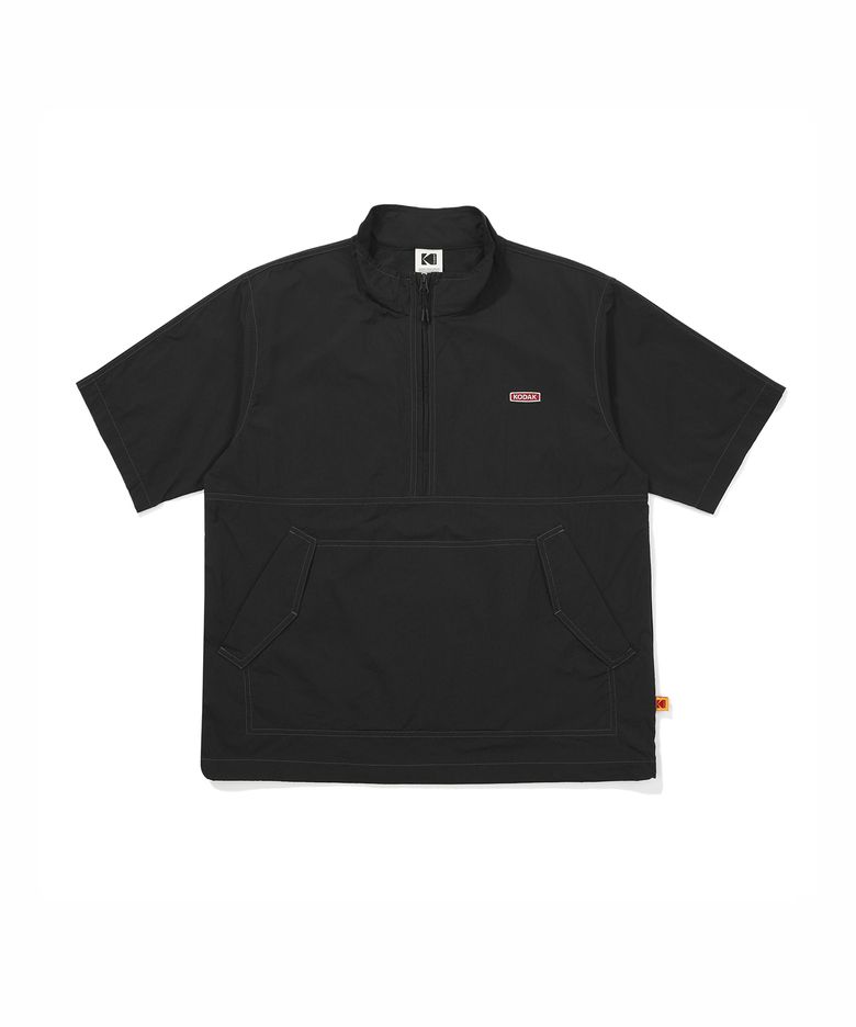 브리즈팝 스탠넥 아노락 BLACK