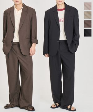 [셋업] 에어플로우 루즈핏 블레이저 셋업