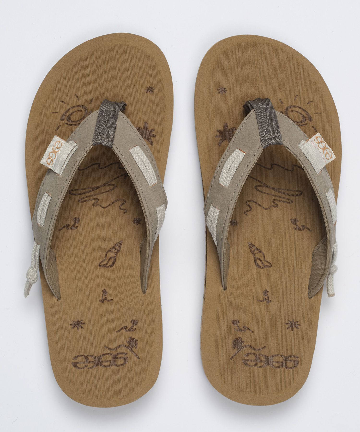 【23.65】25SS★ FEROBA Flip Flops MUSINSA | 23.65 FEROA Flip Flops - Sand Beige