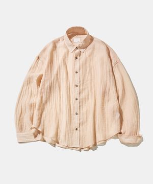 Crepe Beach Cover-Up S178 Peach Mist