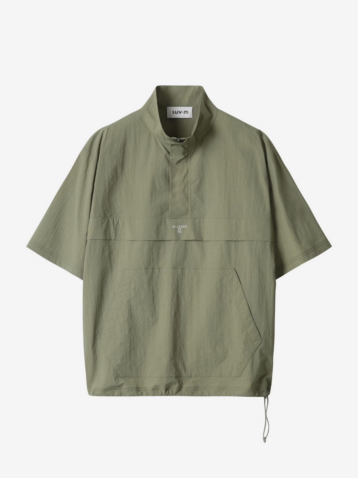 엘유브이엠(LUVM) LETTERING ANORAK ZIP-UP FOR MEN_KHAKI