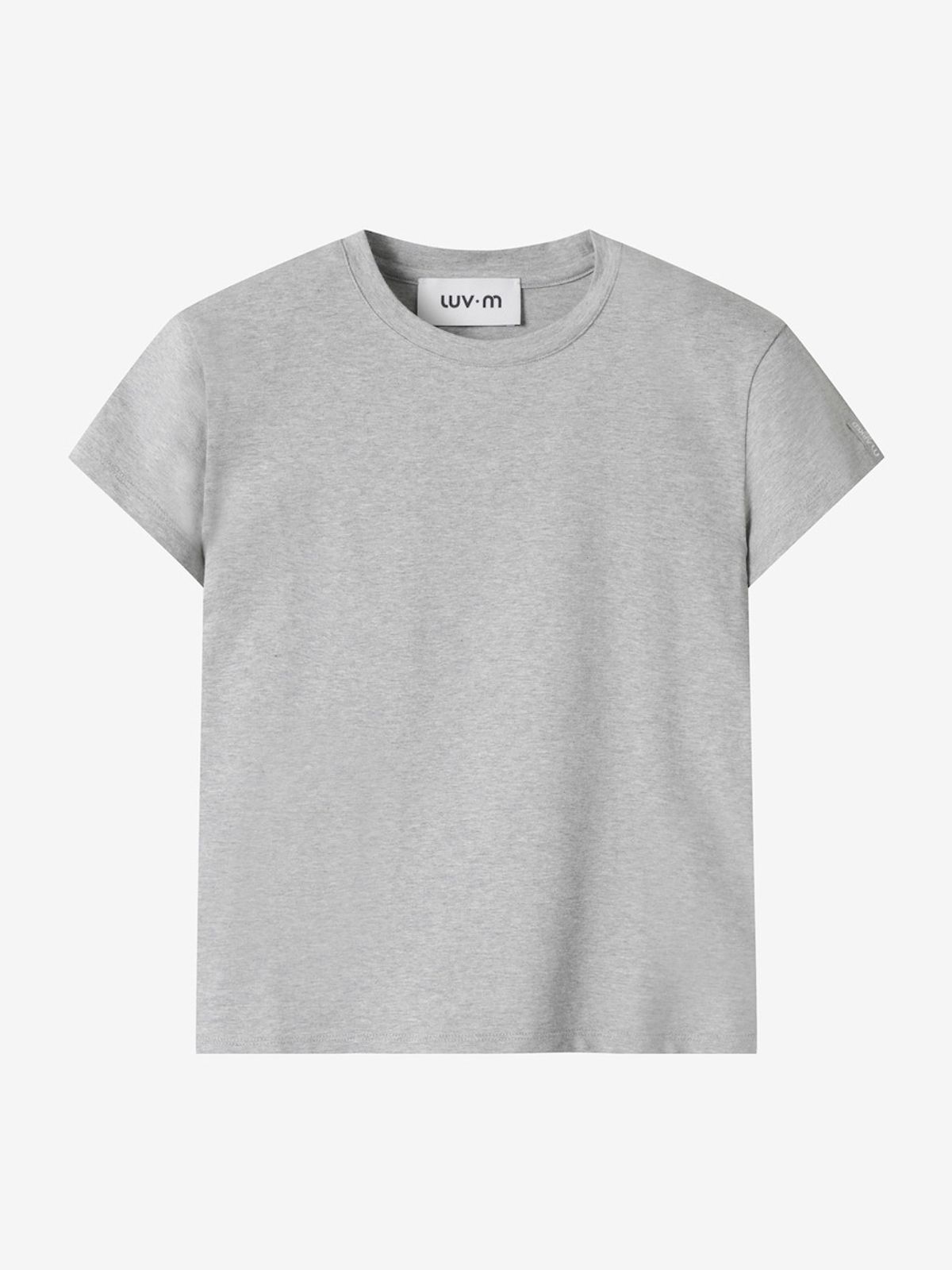 엘유브이엠(LUVM) BASIC TOP_MELANGE GRAY