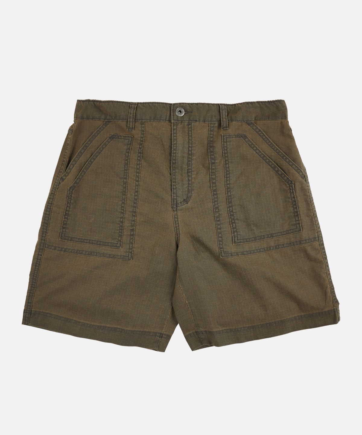 프리즘웍스(FRIZMWORKS) PIGMENT RIPSTOP FATIGUE SHORTS _ BROWN
