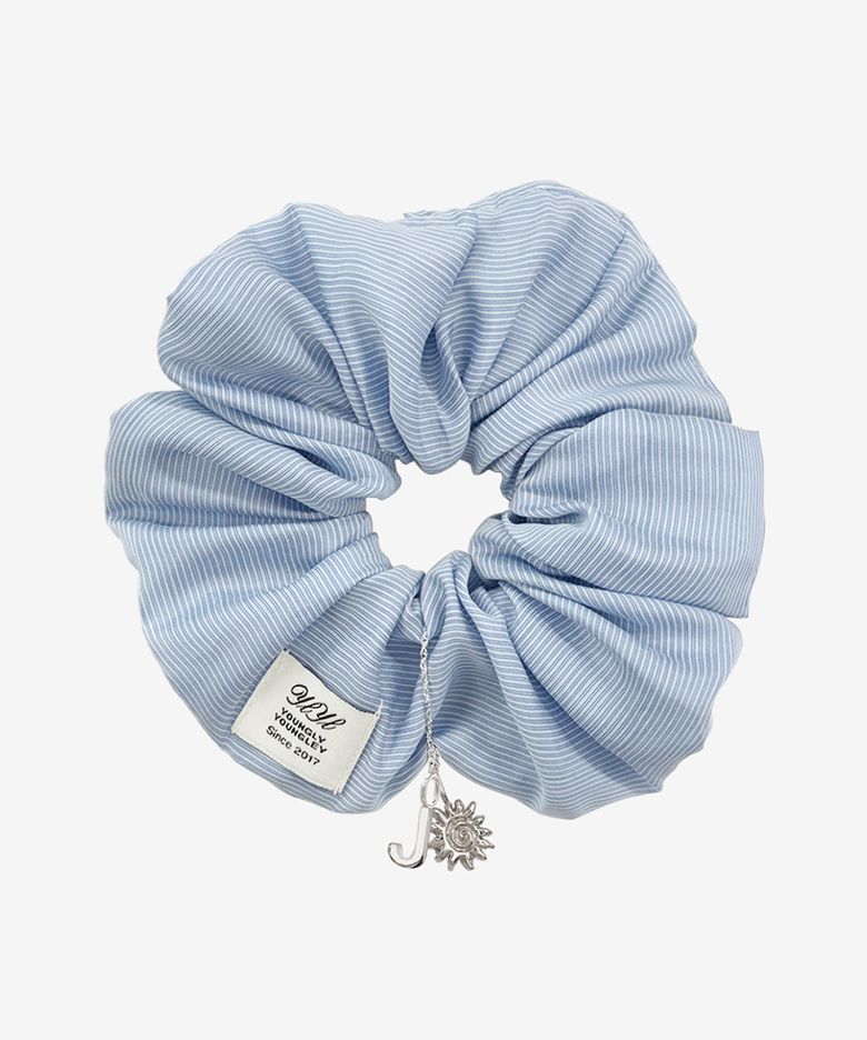 [이니셜 2개 선택/선물포장] Anniversary initial scrunchie, SHIRT