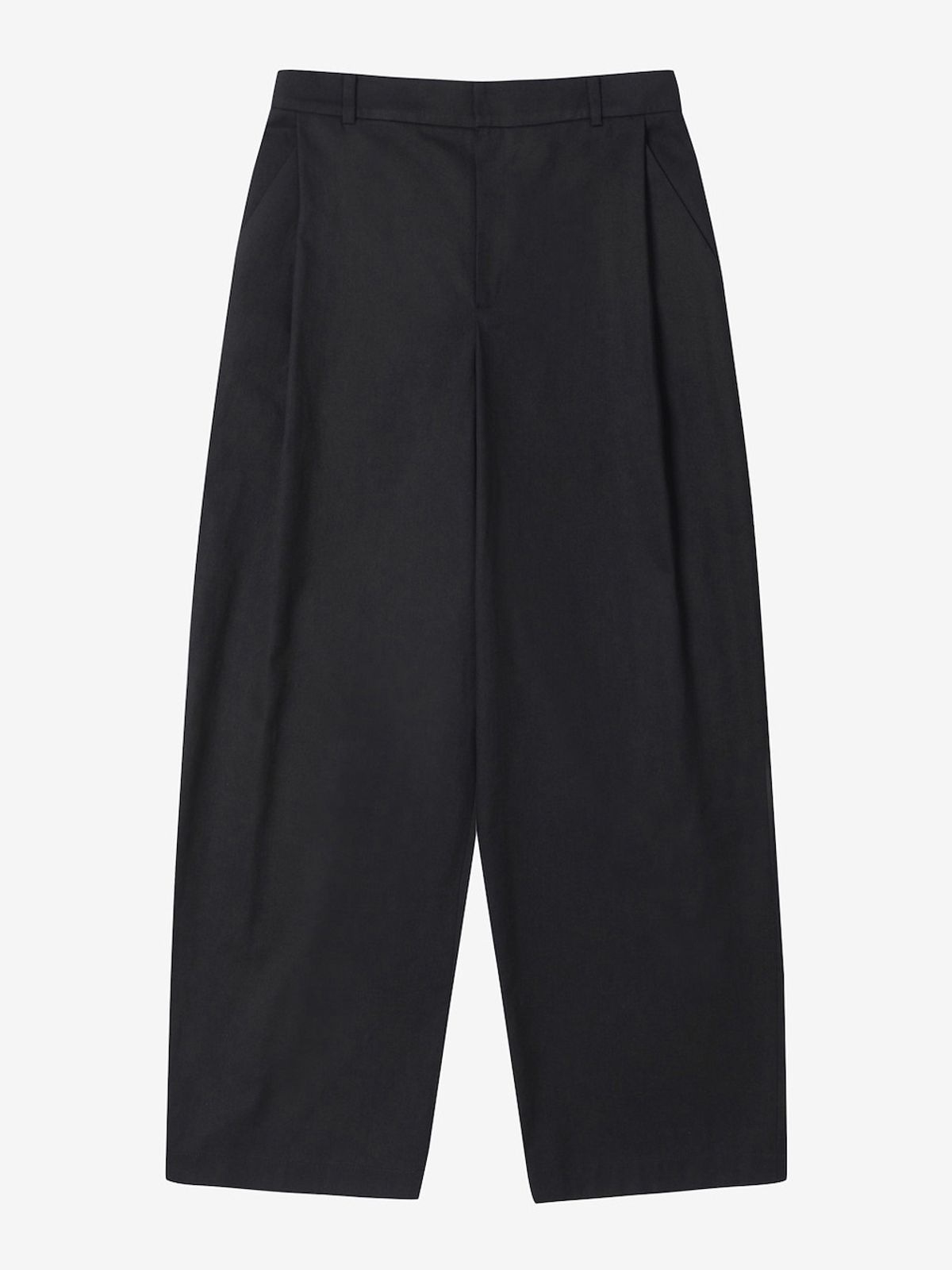 엘유브이엠(LUVM) STRAIGHT COTTON PANTS FOR MEN_BLACK