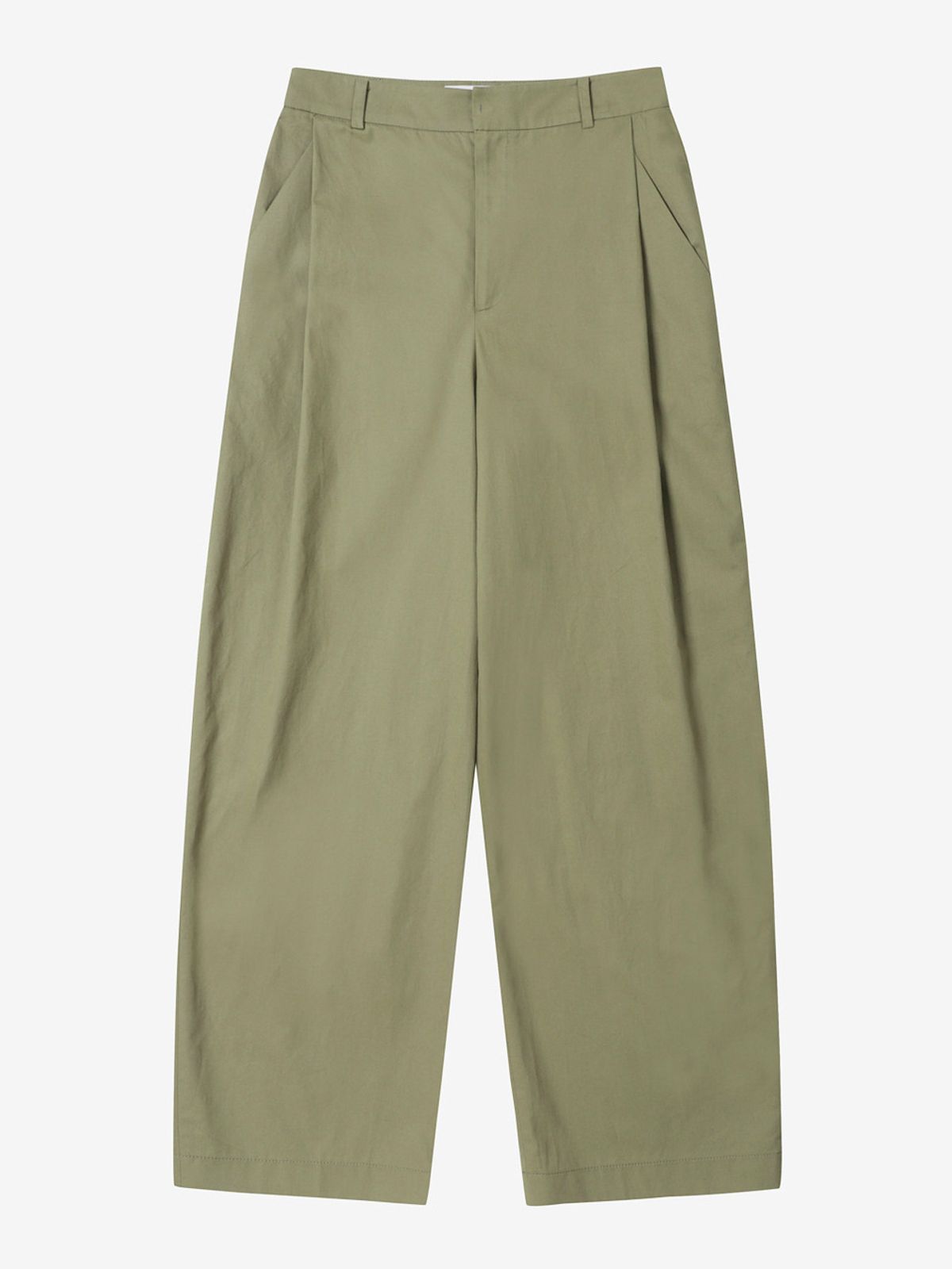 엘유브이엠(LUVM) STRAIGHT COTTON PANTS_KHAKI
