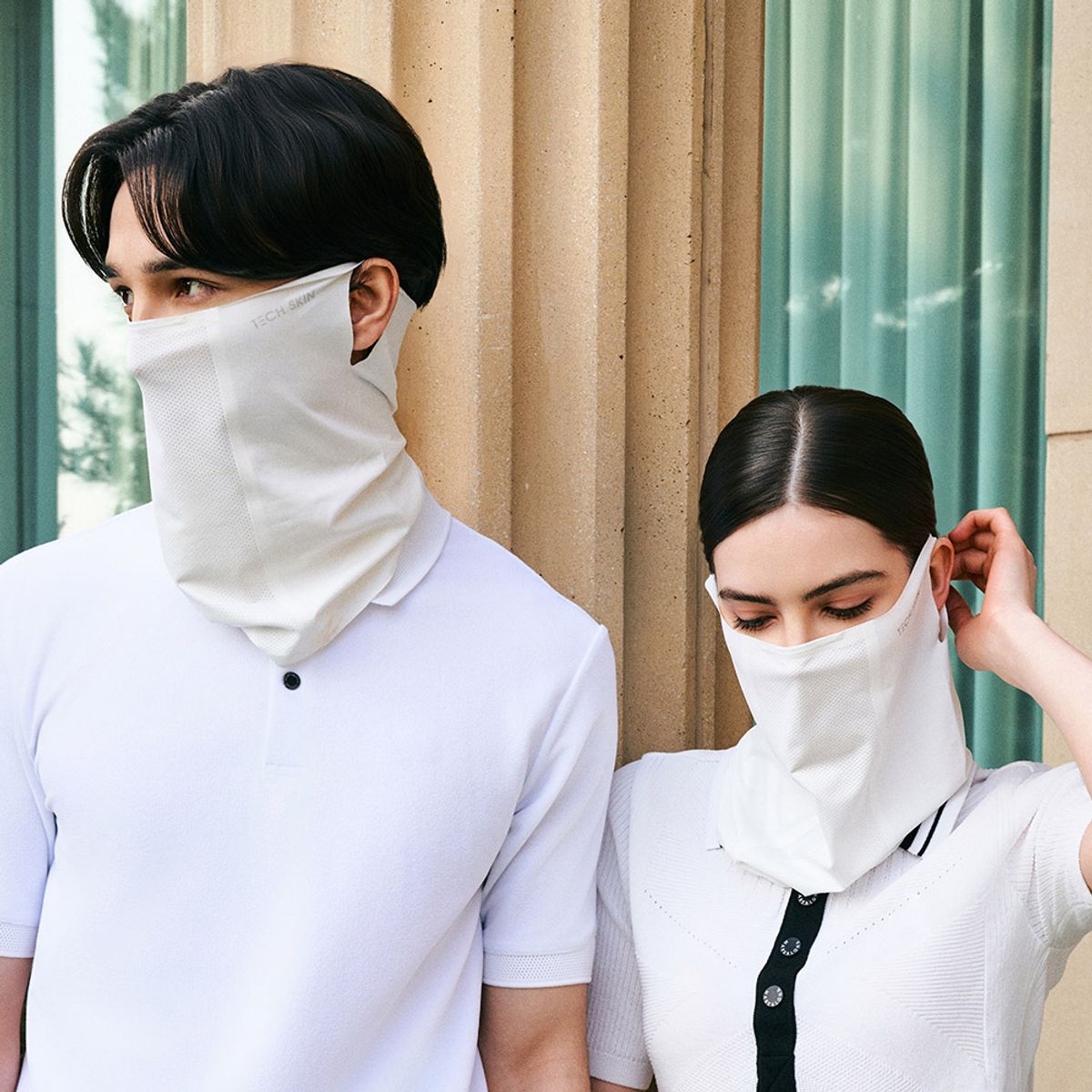 테크스킨(TECHSKIN) 플렉스 핏 자외선차단 귀걸이 마스크