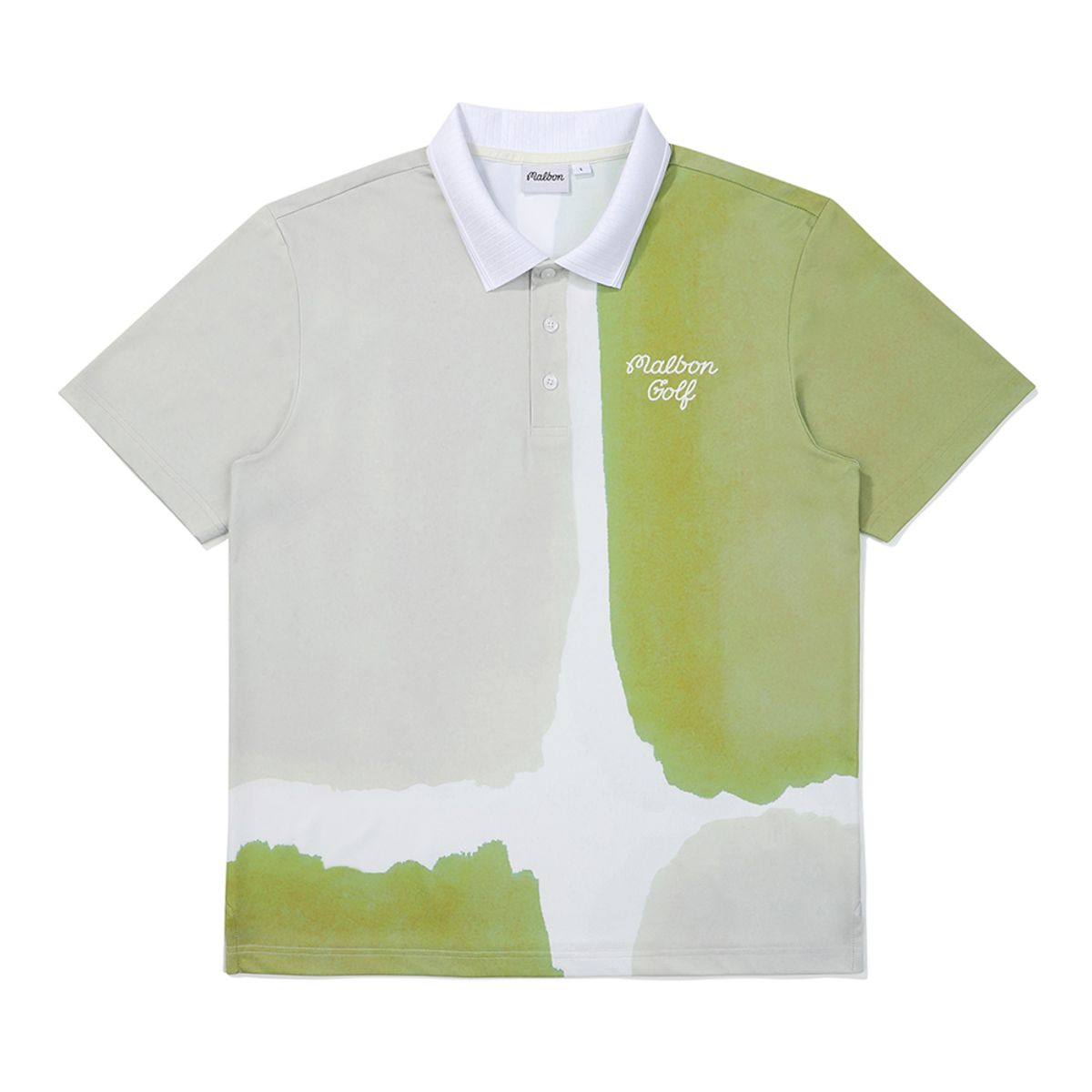 말본 골프(MALBON GOLF) 말본 도메니카 폴로 티셔츠 GREEN (MAN)