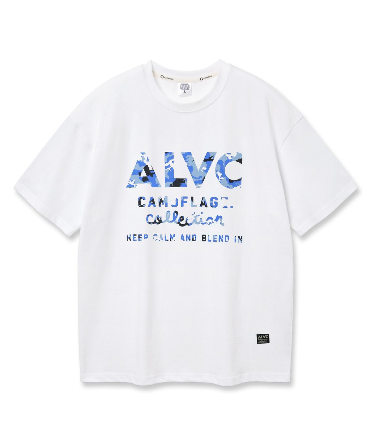 앨빈클로(ALVINCLO) ALVC 카모플라쥬 오버핏 반팔티 AST4776 (2 COLOR)