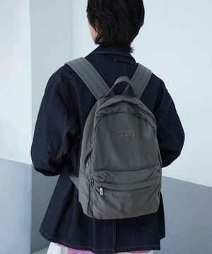 OOSS 에센셜 미니 백팩 카키