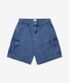 빅윅 배기 카고 데님 쇼츠 팬츠 - 라이트 인디고 / 172100085LIN