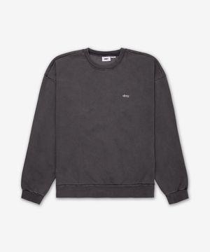 로우어케이스 피그먼트 맨투맨 - 피그먼트 디지털 블랙 / 112480138DIB