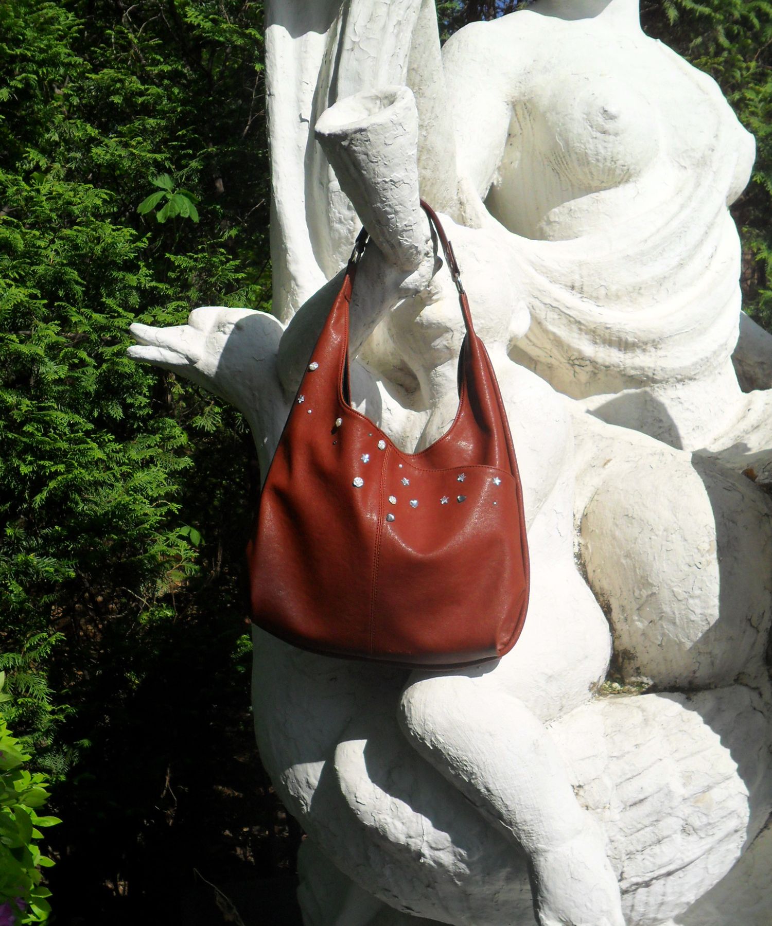 ★YEOMIM★ medium slash hobo bag (brick) MUSINSA | YEOMIM medium slash hobo bag (brick)