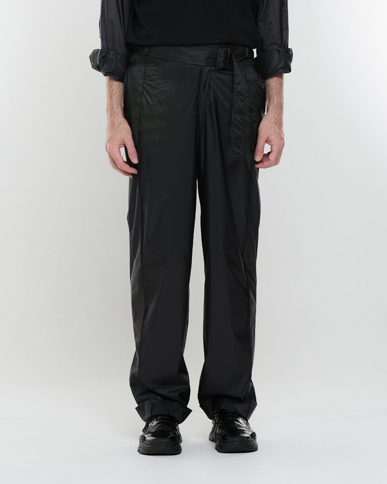 Membrane Wide Pants (metal black)