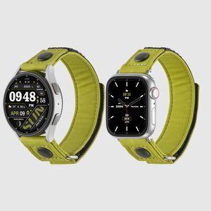 패커 애플워치 스트랩 6 SE2 울트라 6 갤럭시워치 6 호환 밴드 - 라임