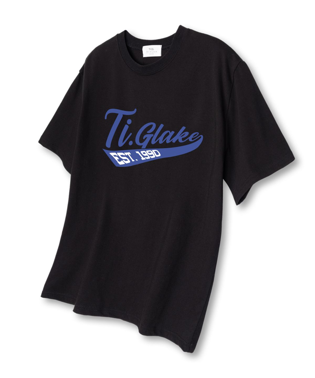 티글레이크(TI.GLAKE) EST테일 반팔 티셔츠 블랙