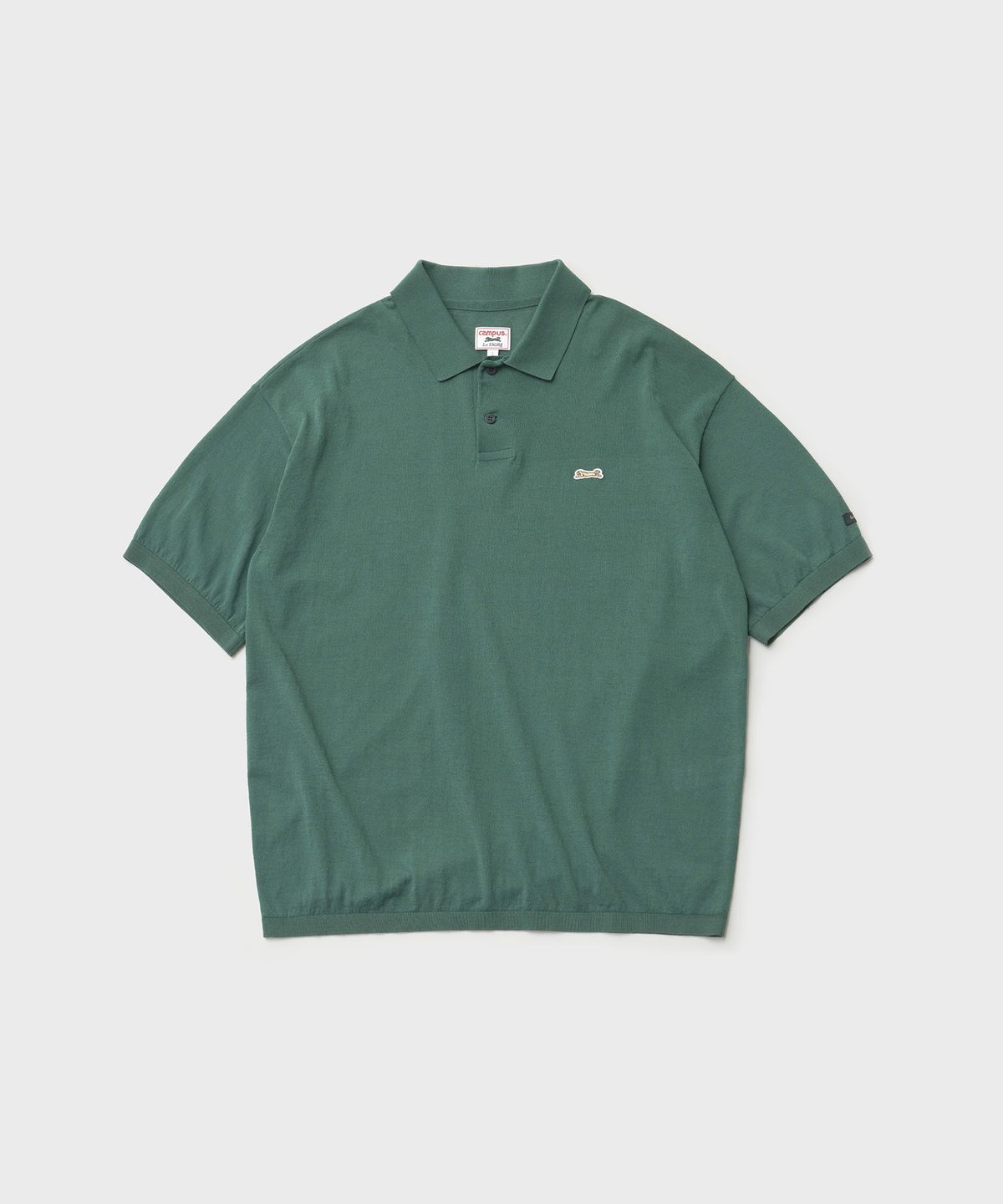 르티그레(LE TIGRE) Tropical polo knit Pullover (Kelly Green)