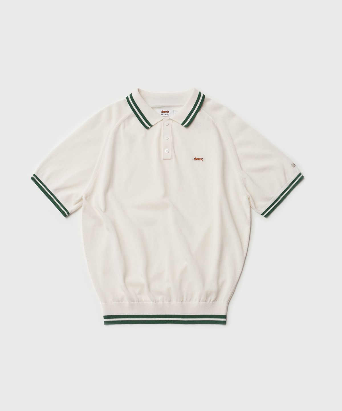 르티그레(LE TIGRE) Tennis polo knit (Off White)