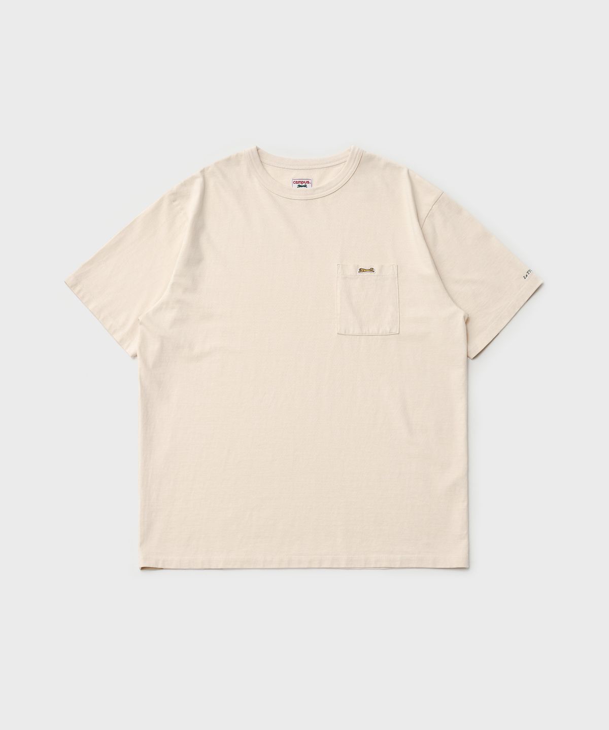 르티그레(LE TIGRE) Classic Pocket T-shirts (Ivory)