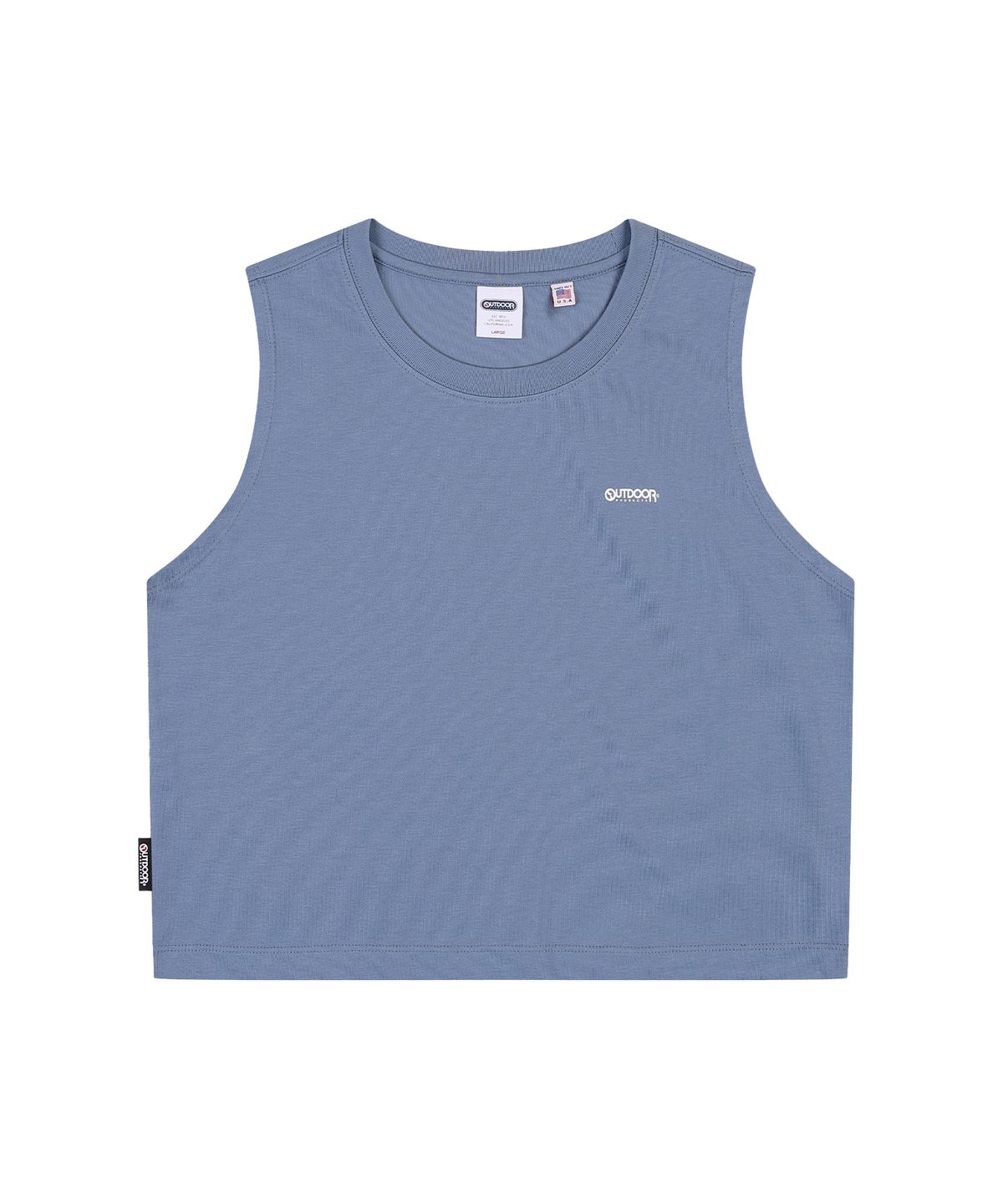 아웃도어 프로덕츠(OUTDOOR PRODUCTS) W BASIC LOGO SLEEVELESS (DEEP BLUE)