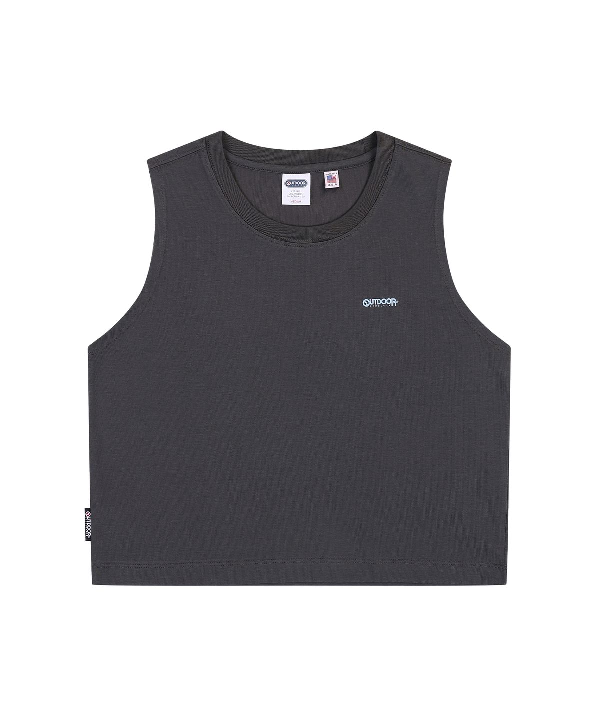 아웃도어 프로덕츠(OUTDOOR PRODUCTS) W BASIC LOGO SLEEVELESS (CHARCOAL)
