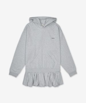 바스크 로고  후드 - 그레이:블랙프린트 / COPJS119F5010GRYBLK