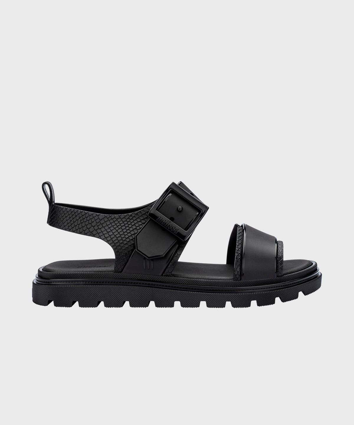 멜리사(MELISSA) 커넥션 파페테 샌들 Black