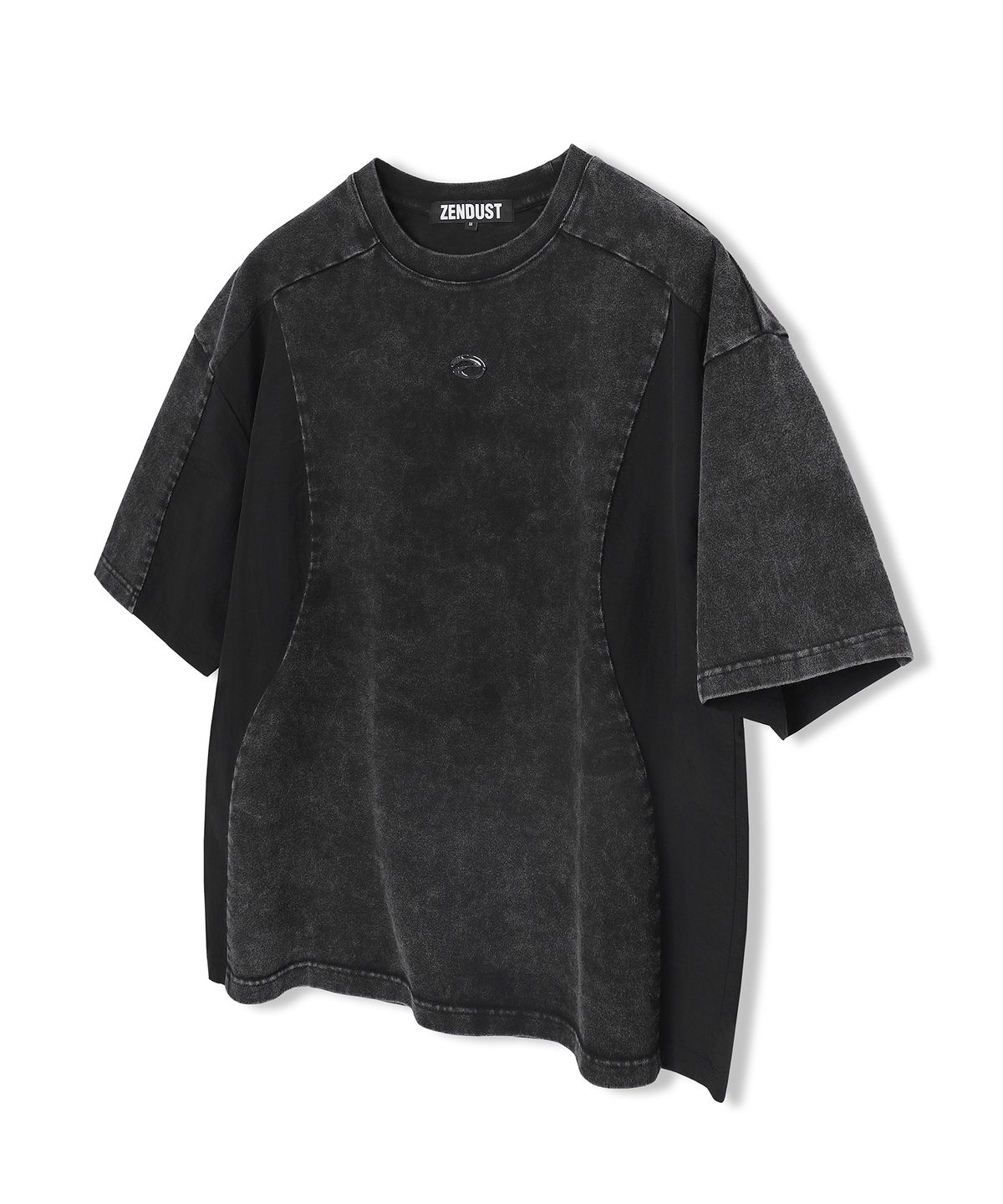 젠더스트(ZENDUST) Vortex Overfit Tee SALT BLACK