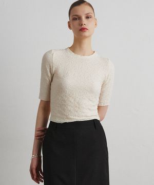 SEREIN LACE T-SHIRT_CREAM