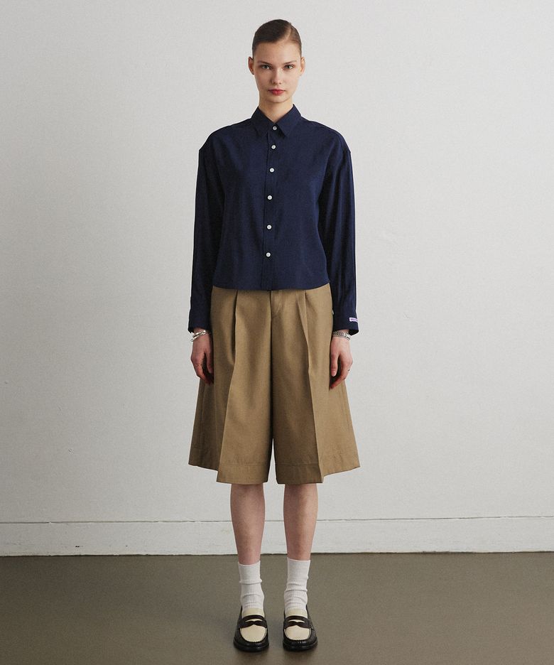 LIGHT TAILORED SHIRT_NAVY