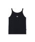 W TAG BASIC SLEEVELESS - BLACK