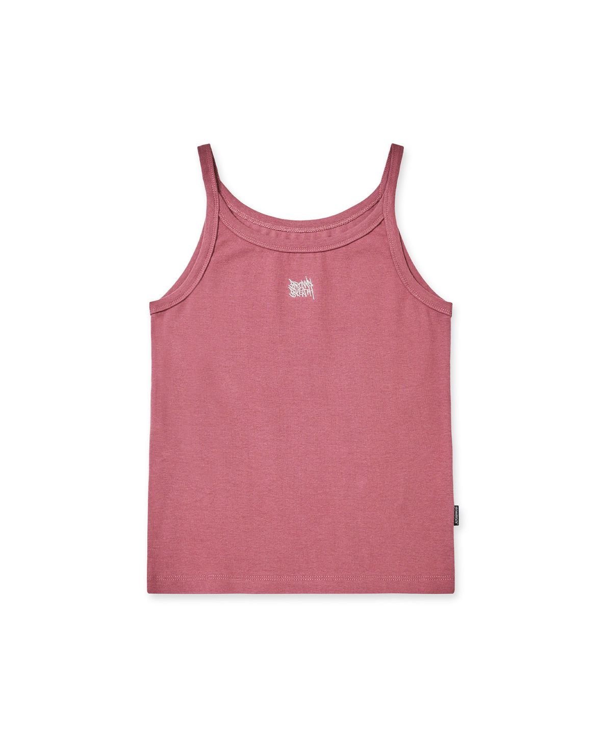 브라운브레스(BROWNBREATH) W TAG BASIC SLEEVELESS - BURGUNDY