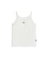 W TAG BASIC SLEEVELESS - WHITE