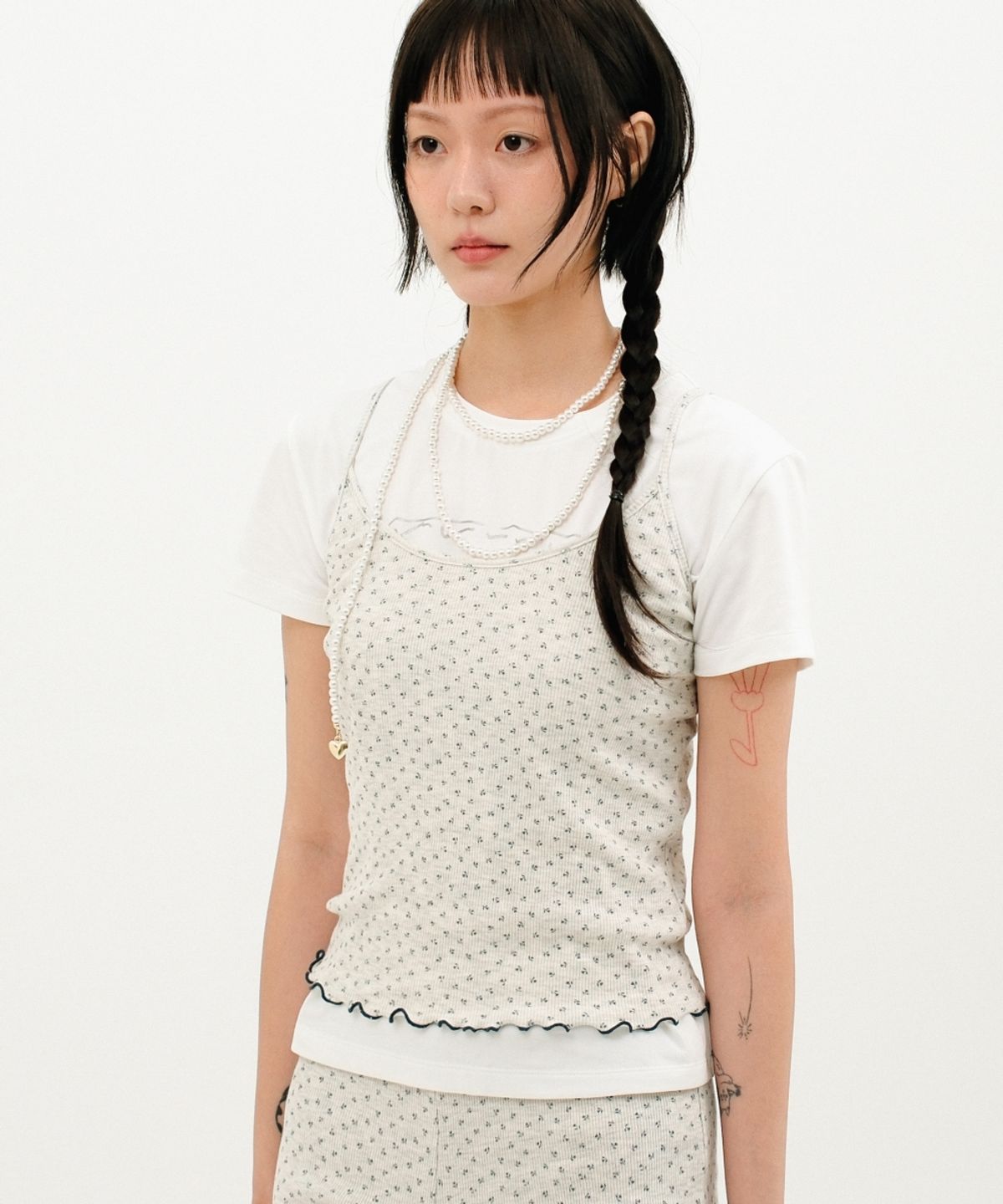 멧앤멜(MATT AND MEL) [TOBAKE] Golj Sleeveless_Flower