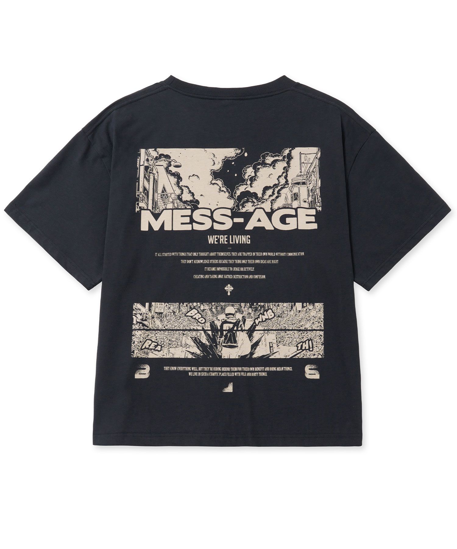 [BROWNBREATH] BELIEVE OVERFIT TEE★Tシャツ MUSINSA | BROWNBREATH BELIEVE OVERFIT TEE - BLACK