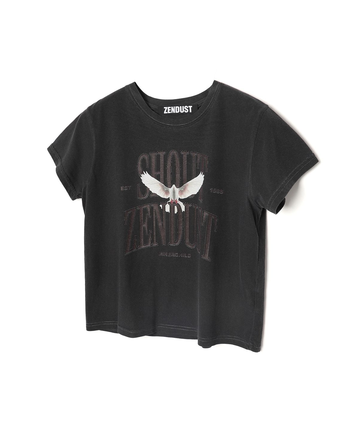 젠더스트(ZENDUST) Pigeon T-shirt PIGMENT GREY