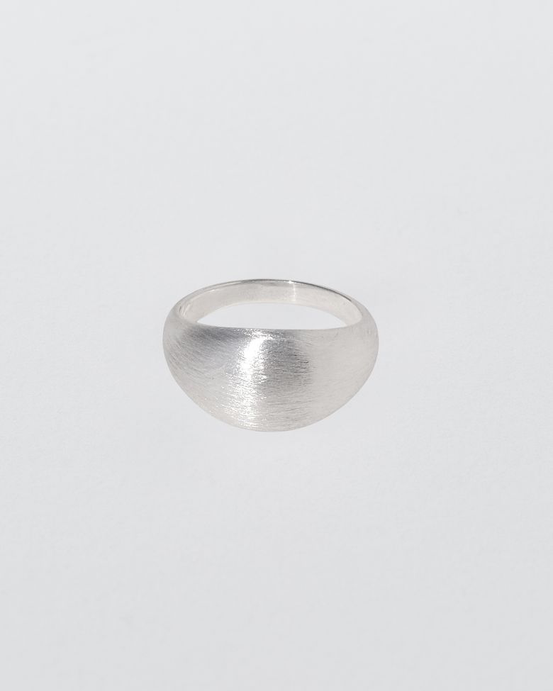 AL Dome Ring Matt (silver925)