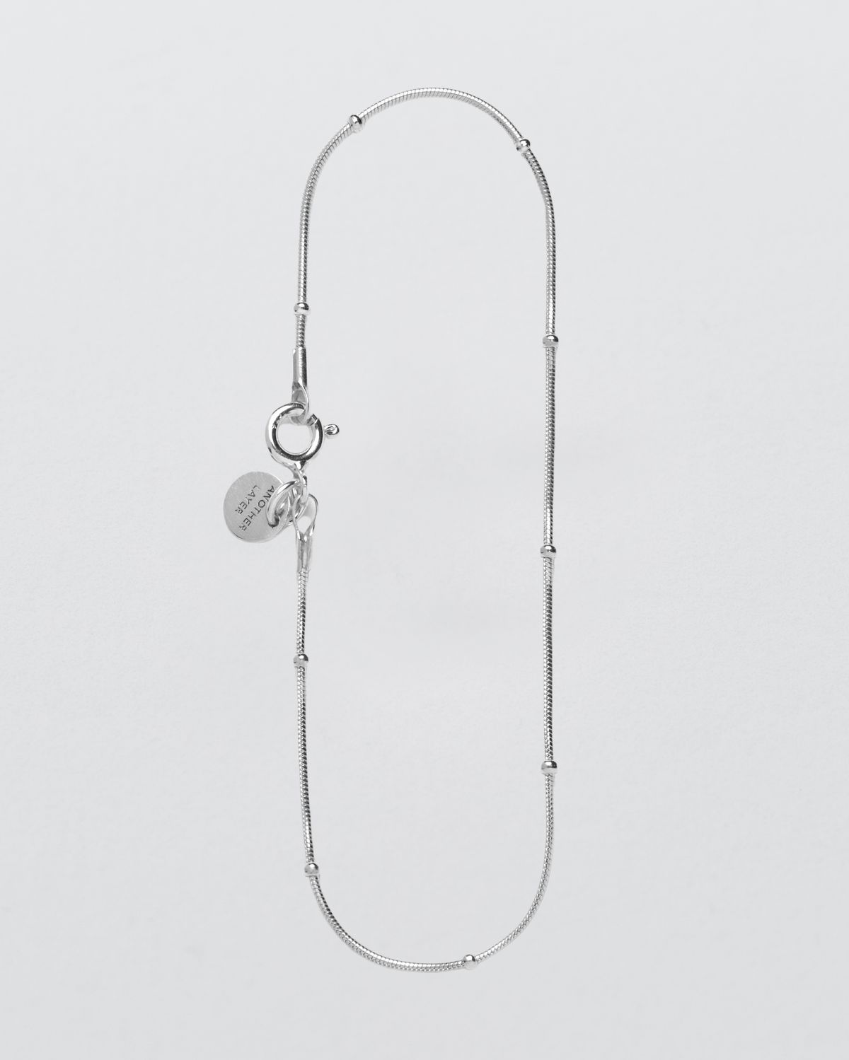 어나더레이어(ANOTHERLAYER) Soft Mini Ball Bracelet (silver925)(2color)