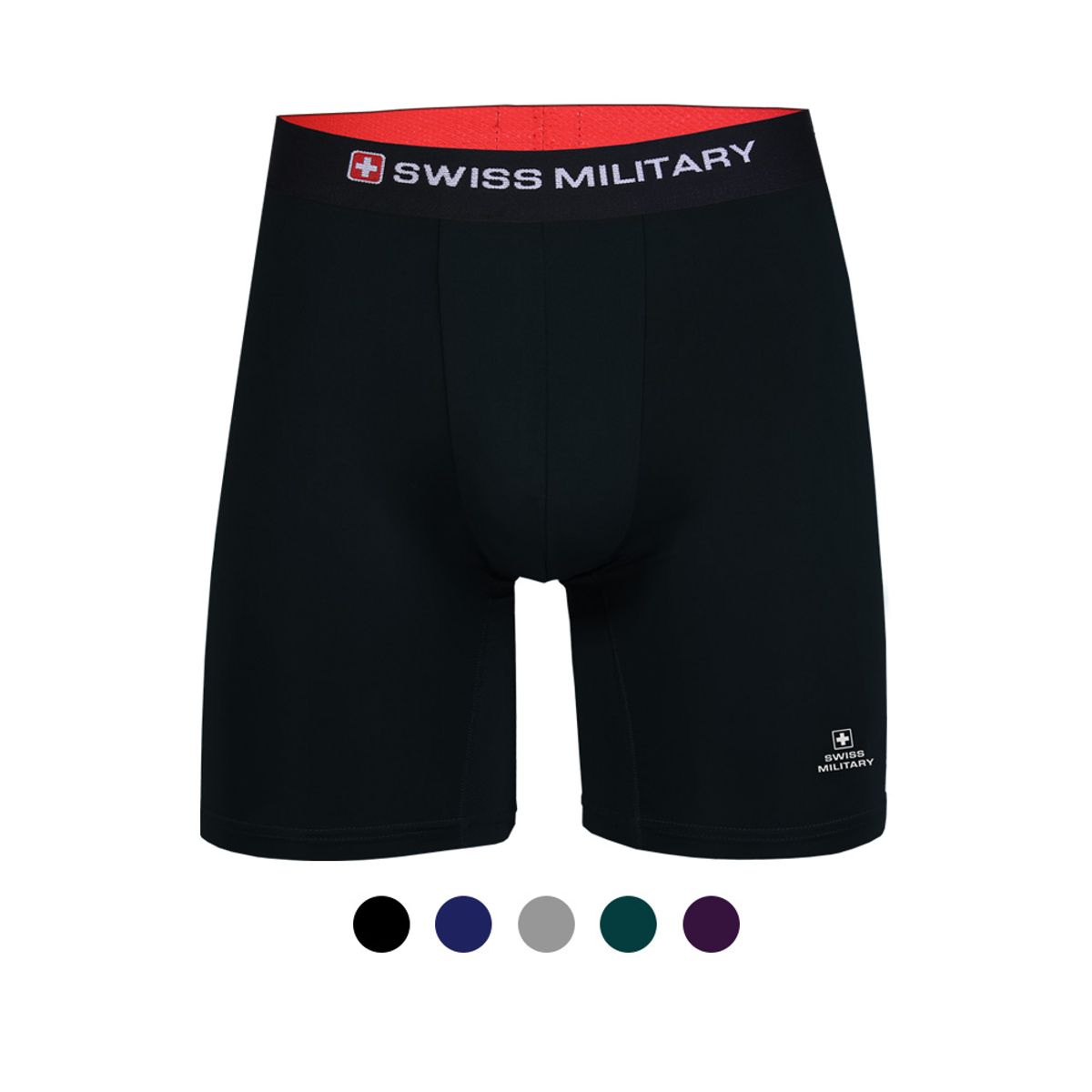 스위스밀리터리 언더웨어(SWISS MILITARY UNDERWEAR) 롱드로즈 남자팬티 1팩