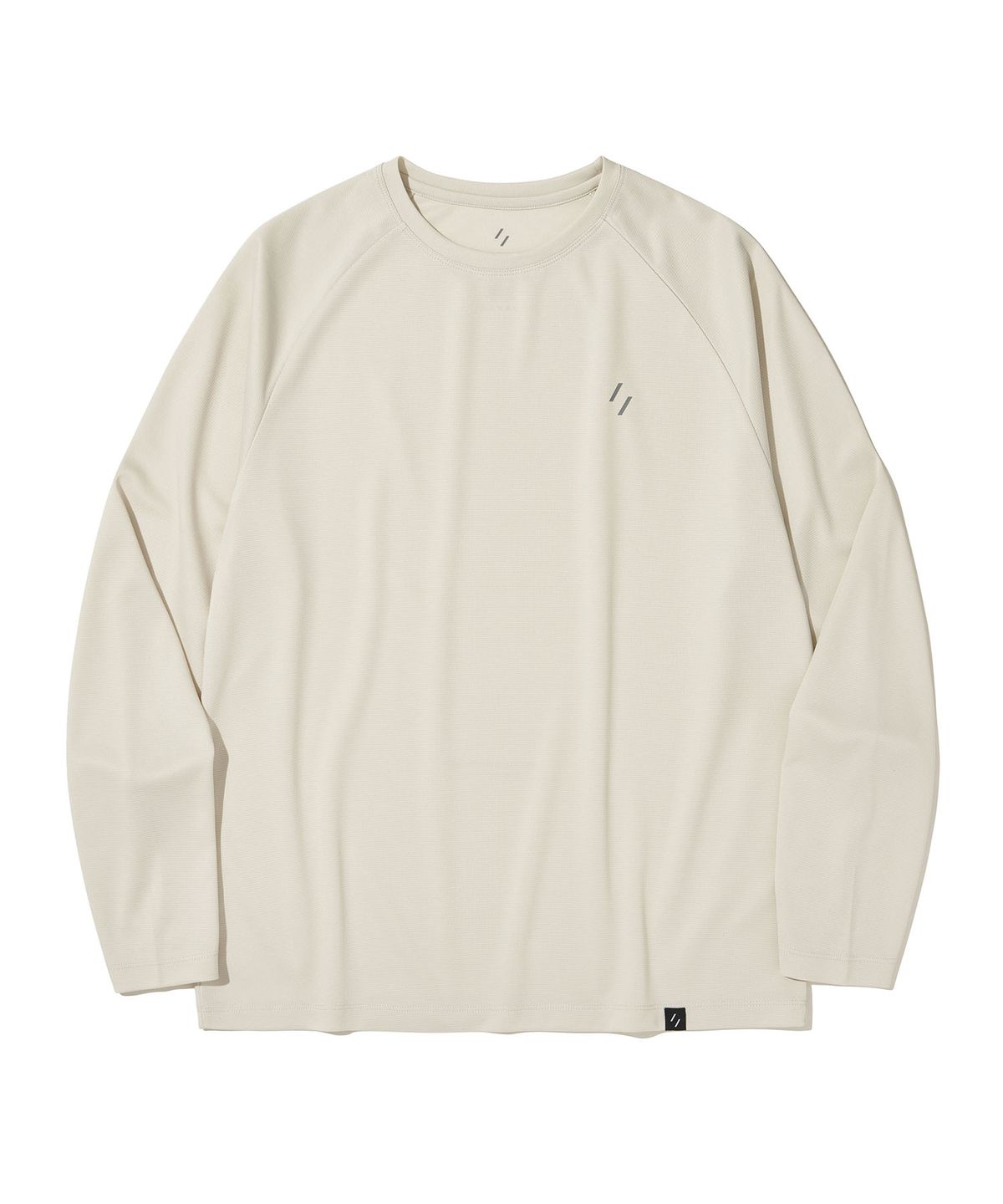 웰터 익스페리먼트(WELTER EXPERIMENT) BRISA RAGLAN LONG SLEEVES T-SHIRT_WHITE