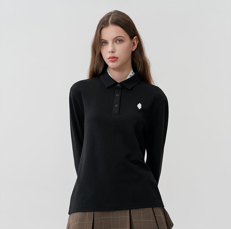 Signature Long Sleeve Polo Shirt