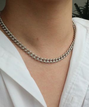 남성 목걸이 써지컬스틸 체인 CLEF BLING LONG NEC