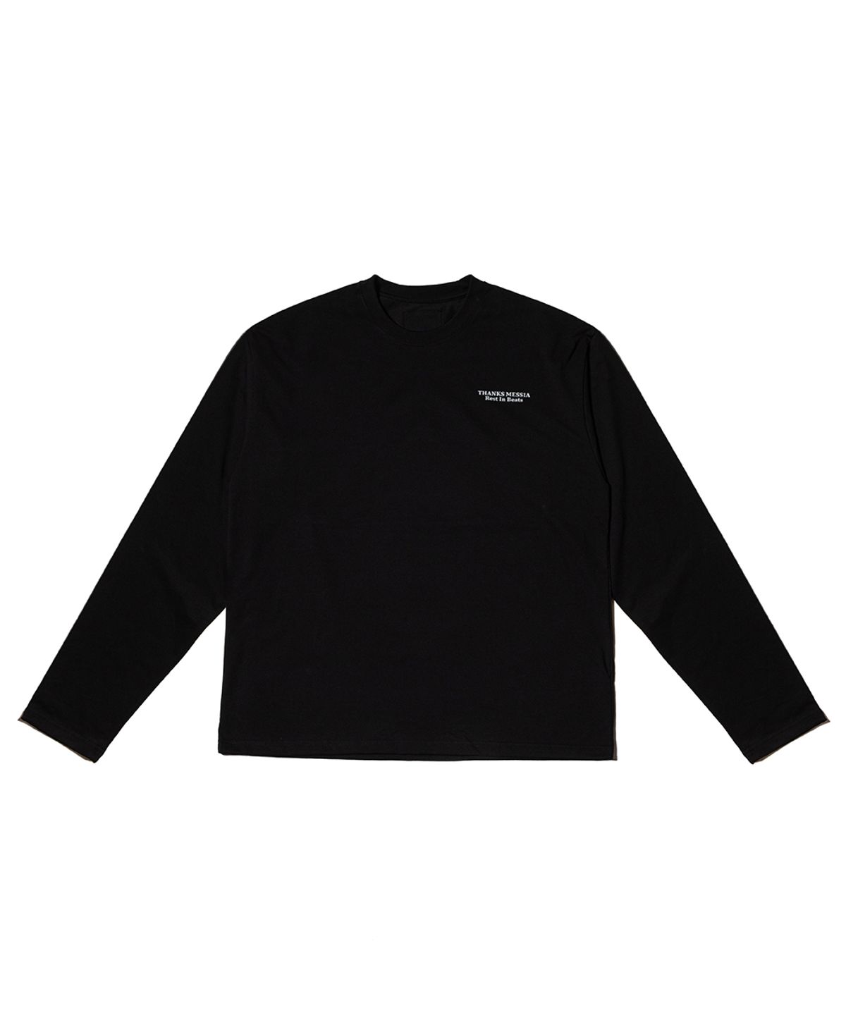 땡스메시아(THANKS MESSIA) ODE TO NUJABES LONG SLEEVE-BLACK