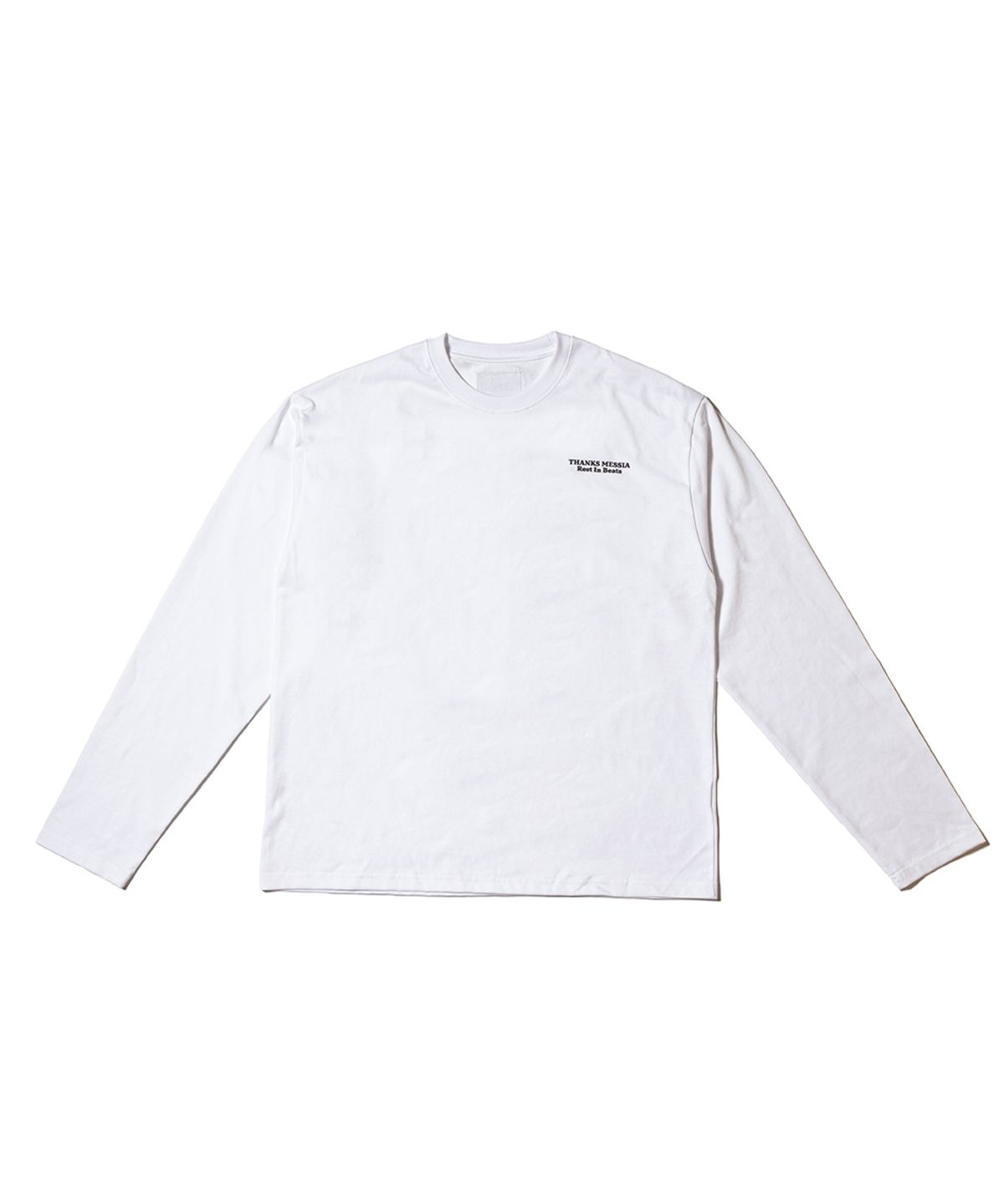 땡스메시아(THANKS MESSIA) ODE TO NUJABES LONG SLEEVE-WHITE