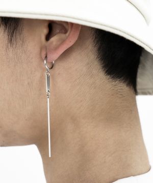 드롭 귀찌 귀걸이 써지컬 스틸 CLEF DROP STICK EAR
