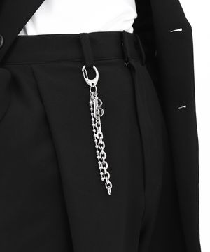 바지체인 키링 써지컬스틸 CLEF B-PANTS KEY RING
