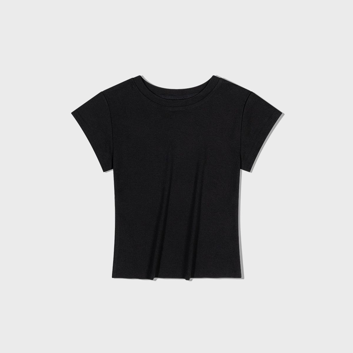 모아(MOAA) Ashline Tee (BLACK)