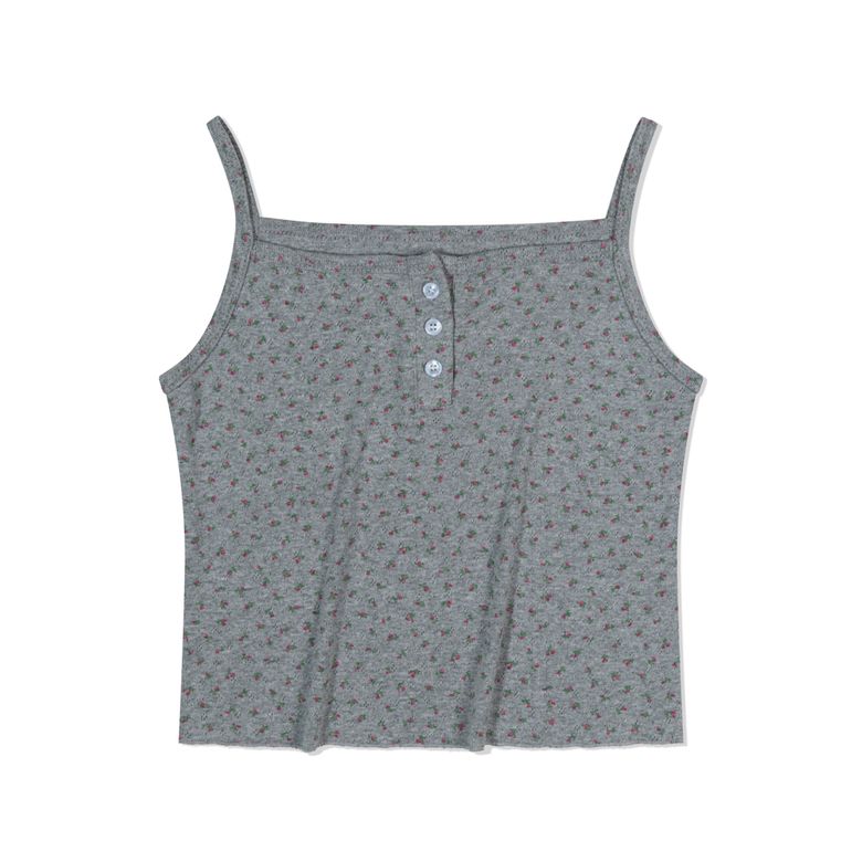 Dotty Floral Top (Rose Dust)