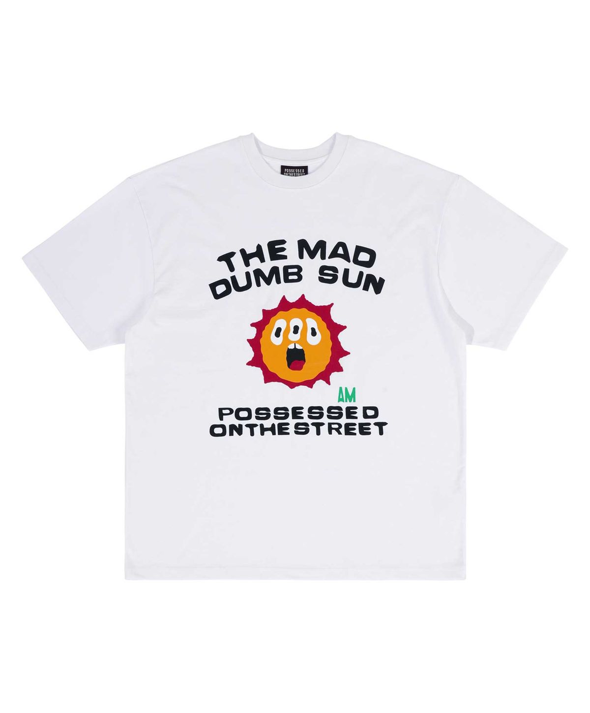퍼츠(POTS) MAD DUMB SUN TEE [WHITE]